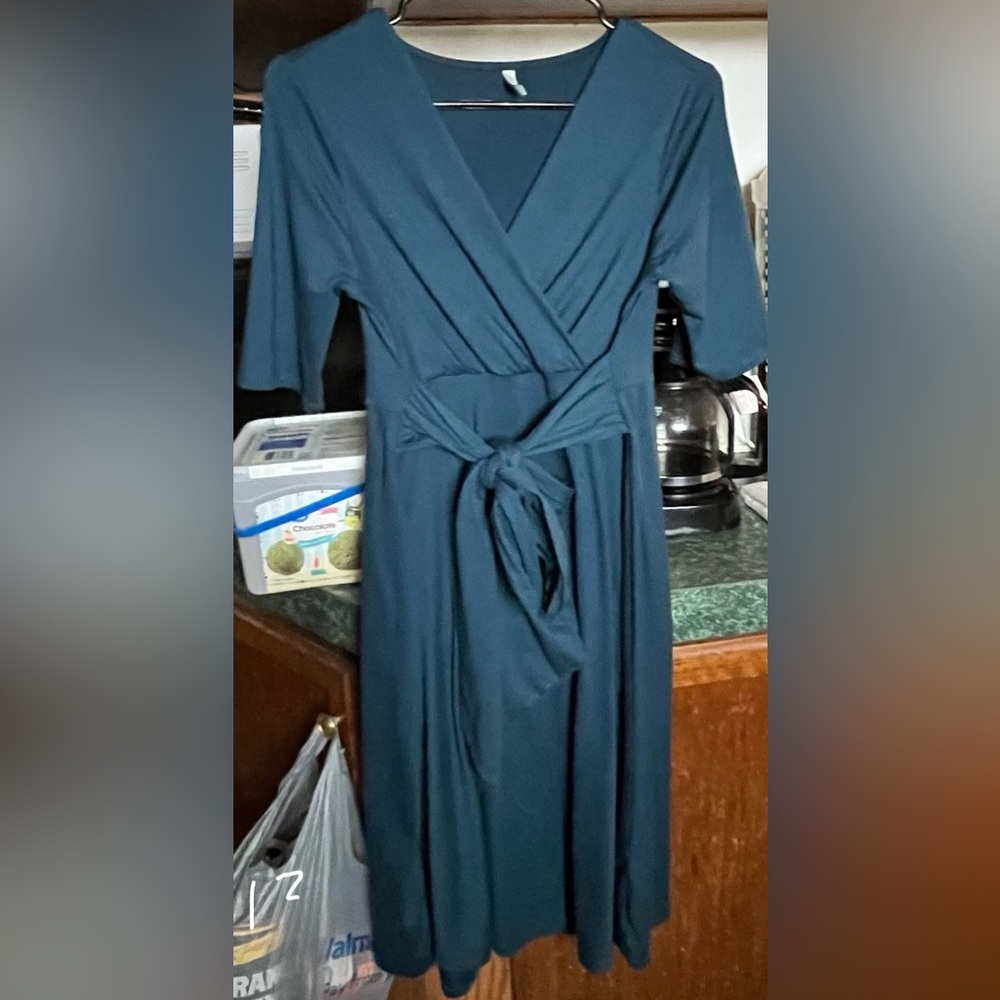 Nursing bra and maternity dress